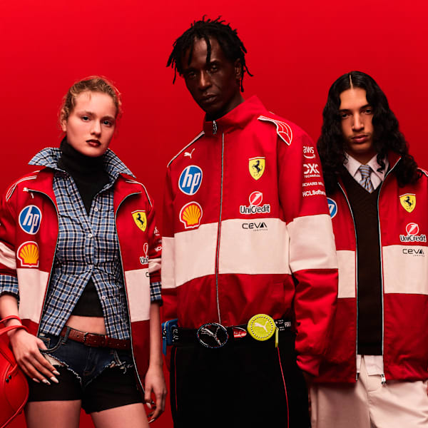 Veste de course Scuderia Ferrari Team Homme, Dark Cherry, extralarge
