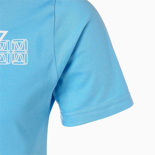 マンチェスター シティー MCFC  フットボール コア 半袖 Tシャツ, Team Light Blue-Puma White, extralarge-JPN