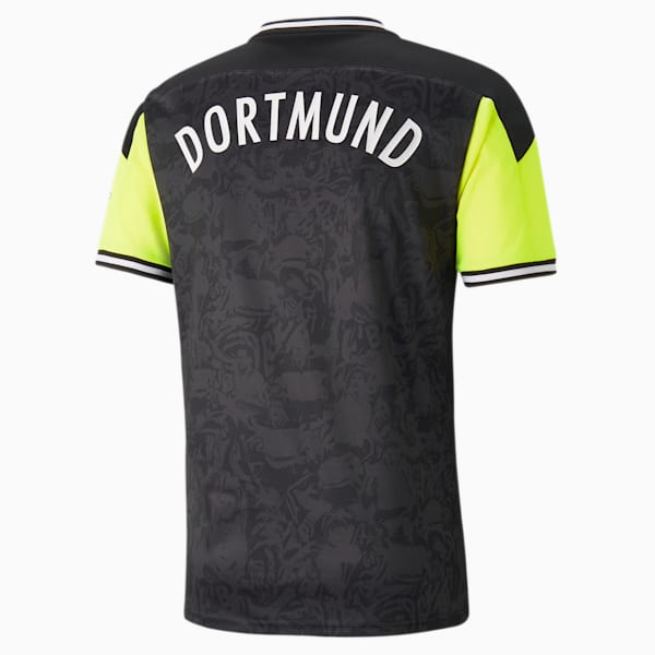 BVB Special Edition Men's Jersey, Puma Black-Safety Yellow, extralarge