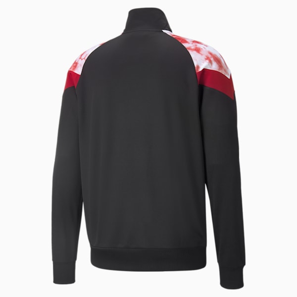 AC Milan Iconic MCS Men's  Track Jacket, Puma Black-Tango Red, extralarge-IND