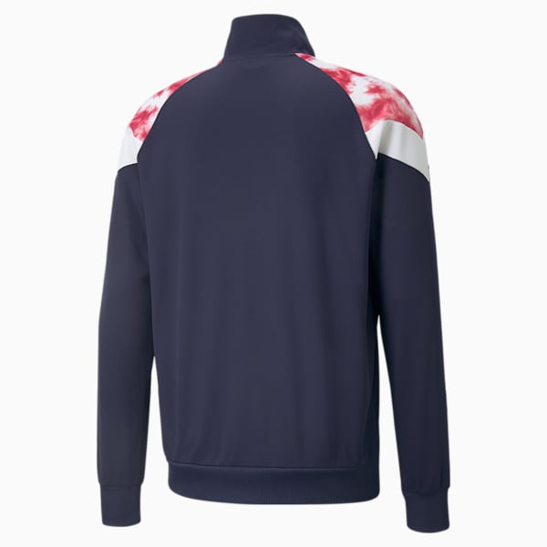 Chamarra deportiva de fútbol de malla Hombre MCS Iconic Chivas, Peacoat-Chili Pepper, extralarge