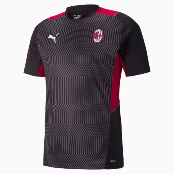 AC Milan Training Men's Jersey, Puma Black-Tango Red, extralarge-IND