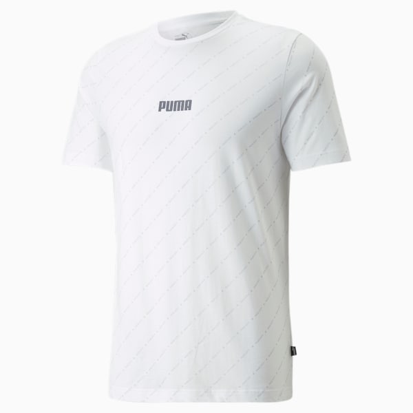 Manchester City FtblLegacy Men's Football  T-shirt, Puma White
