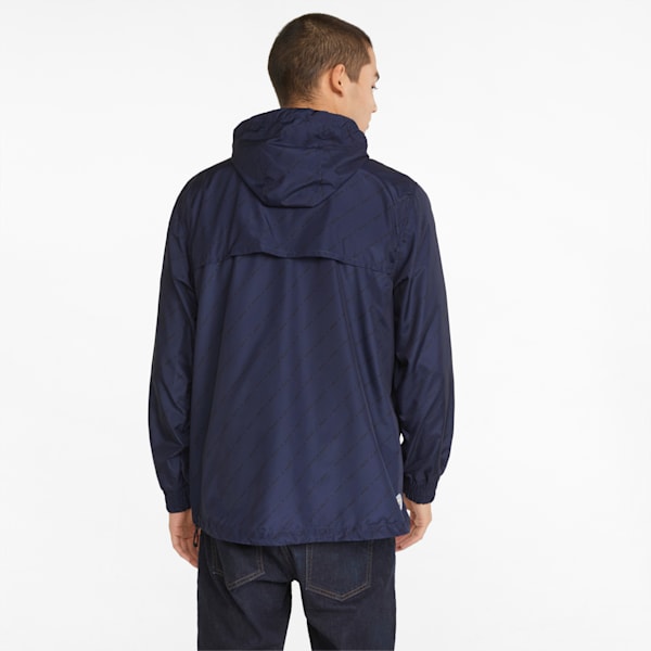 Man City FtblLegacy Men's Regular Fit Windbreaker, Peacoat, extralarge-IND