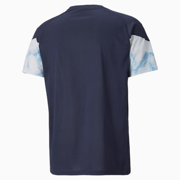 Manchester City Iconic MCS Men's   T-shirt, Peacoat-Puma White