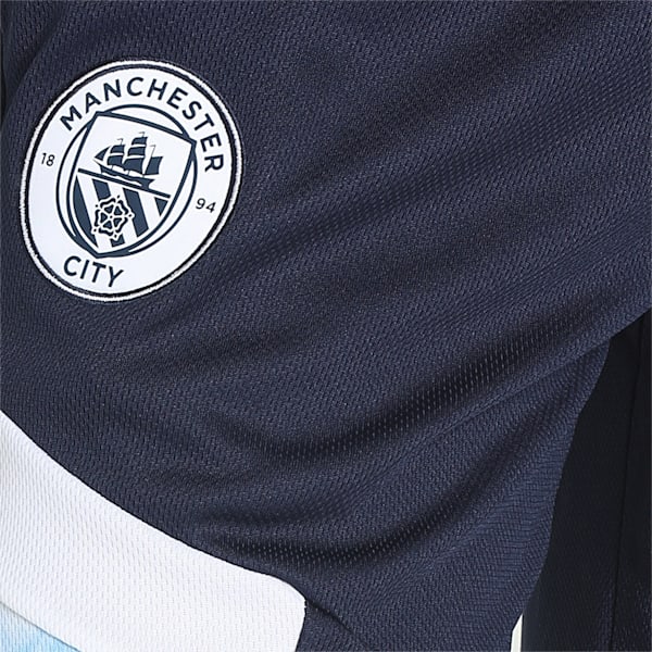 Manchester City Iconic MCS Mesh Men's Shorts, Peacoat-Puma White, extralarge-IND