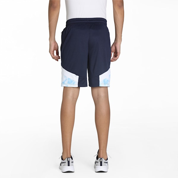 Manchester City Iconic MCS Mesh Men's Shorts, Peacoat-Puma White, extralarge-IND