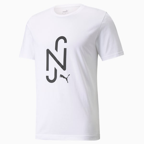 Neymar Jr. Boys' Tee JR, Puma White, extralarge