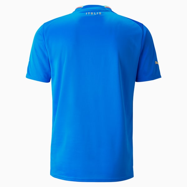 メンズ FIGC イタリア ホーム 半袖 レプリカ シャツ, Ignite Blue-Ultra Blue