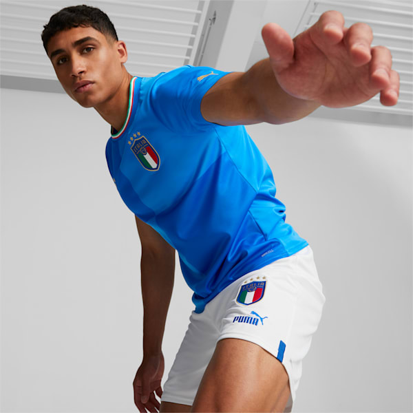 Italy Home 22/23 Men's Replica Jersey, Ignite Blue-Ultra Blue, extralarge-IND