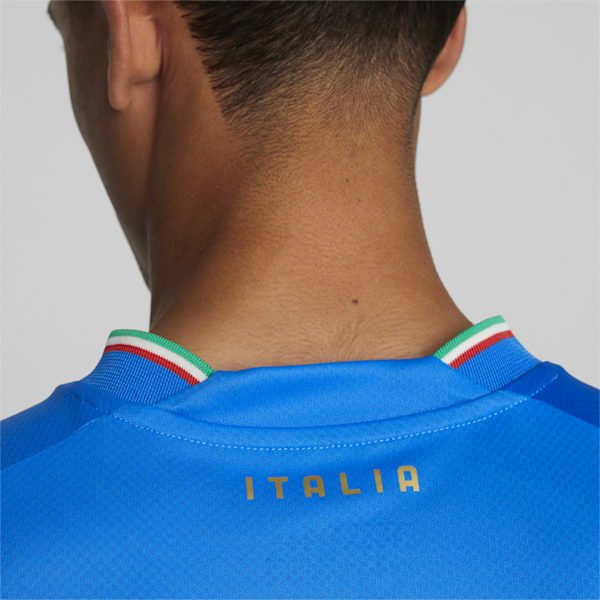 Italy Home 22/23 Men's Replica Jersey, Ignite Blue-Ultra Blue