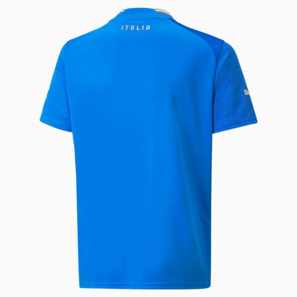 Italy Home 22/23 Youth Regular Fit Jersey, Ignite Blue-Ultra Blue, extralarge-IND