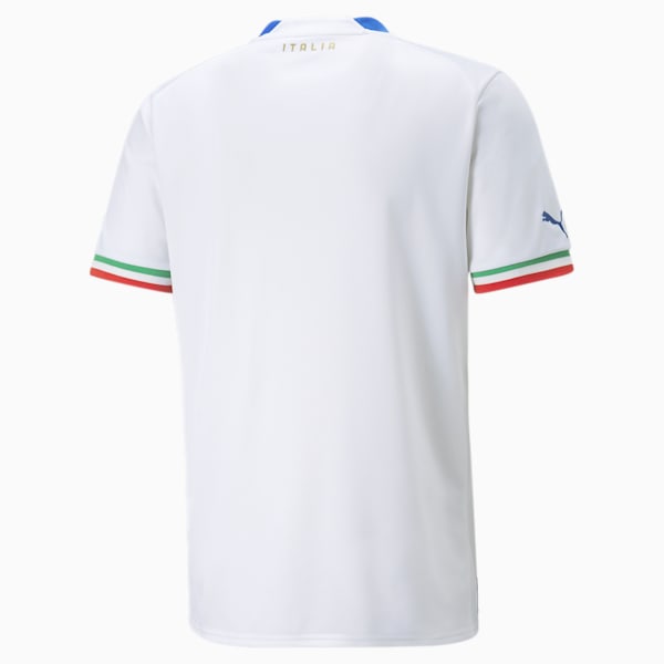Italy Away 22/23 Replica Jersey Men, Puma White-Ultra Blue