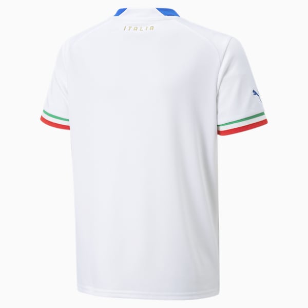 Italy Away '22/'23 Replica Jersey JR, Puma White-Ultra Blue