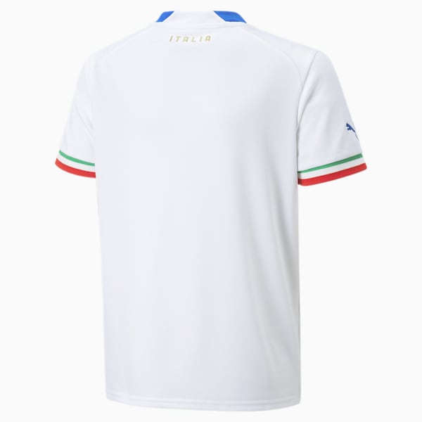 Réplica del jersey de visitante de Italia 22/23 para hombre, Puma White-Ultra Blue, extralarge