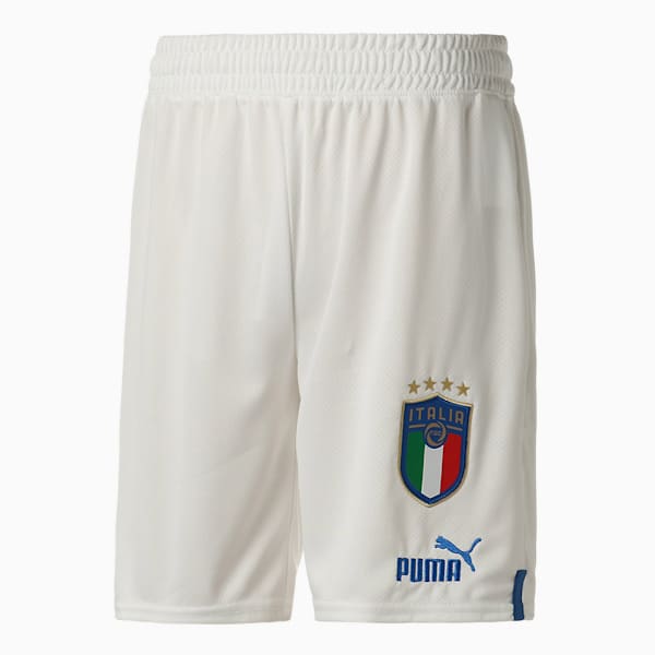 メンズ FIGC イタリア レプリカ ショーツ, Puma White-Ignite Blue