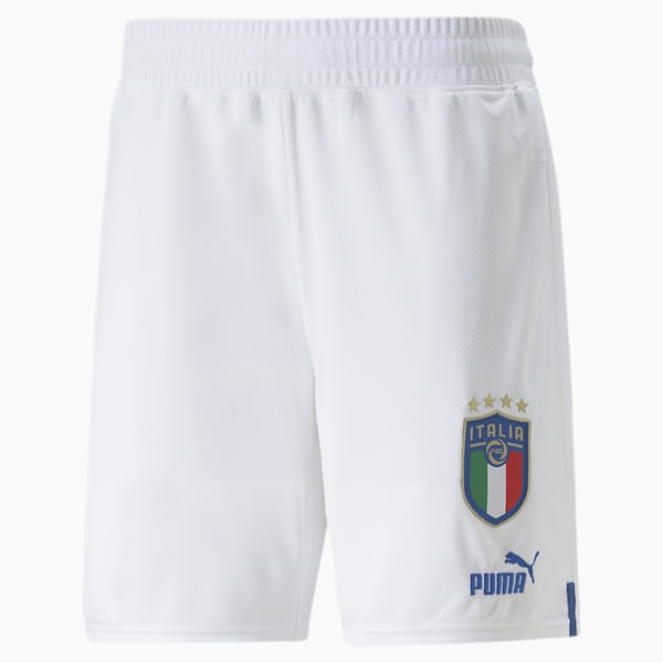 Italy 22/23 Replica Men's Shorts, Puma White-Ignite Blue