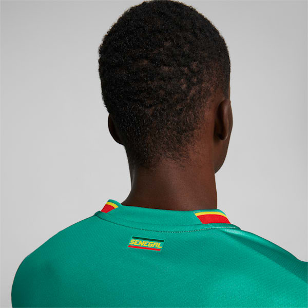 Senegal Away 22/23 Replica Jersey Men, Pepper Green-Puma Red, extralarge-GBR
