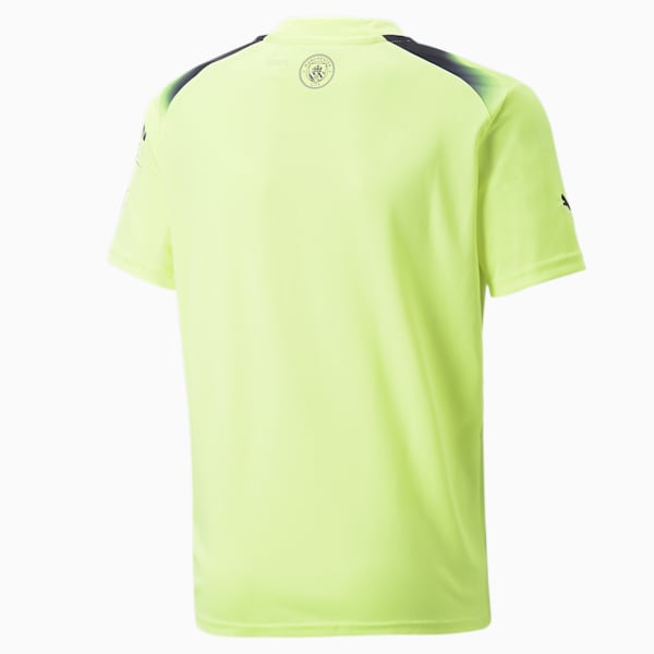 Manchester City F.C. Third 22/23 Replica Football Jersey Youth, Fizzy Light-Parisian Night, extralarge-GBR
