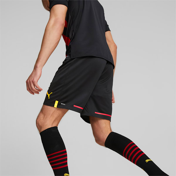Manchester City F.C. '22/'23 Replica Men's Shorts, Puma Black-Tango Red