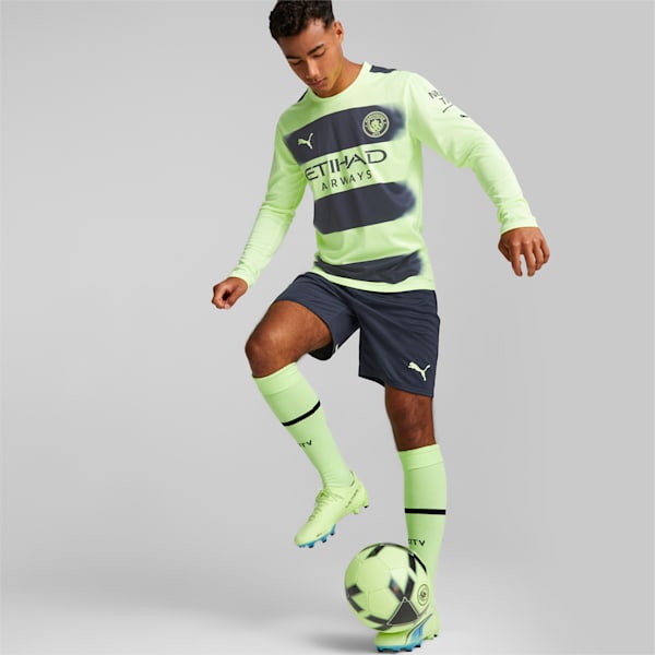 Manchester City F.C. 22/23 Replica Shorts Men, Parisian Night-Fizzy Light, extralarge-GBR