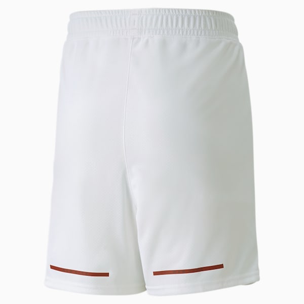 Manchester City F.C. 22/23 Youth Regular Fit Replica Shorts, Puma White-Intense Red, extralarge-IND