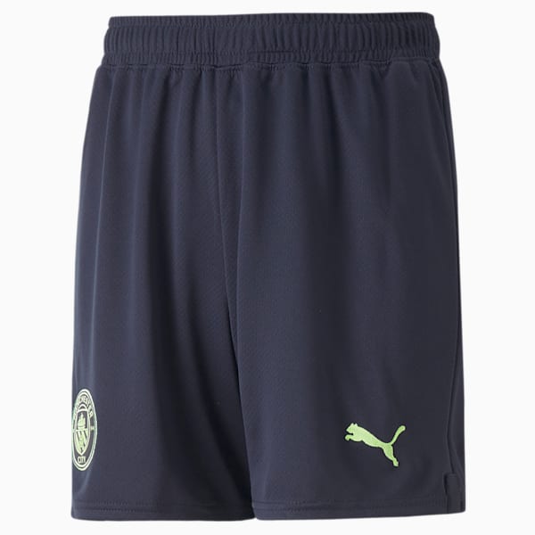 Manchester City F.C. 22/23 Replica Shorts Youth, Parisian Night-Fizzy Light