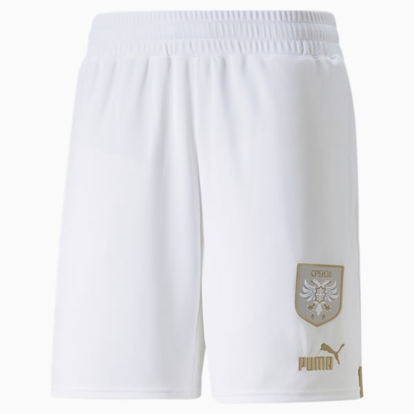 Serbia 22/23 Replica Shorts Men, Puma White-Victory Gold, extralarge-GBR