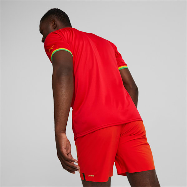 Ghana 2024 Away Jersey Men, Puma Red-Dandelion, extralarge-GBR