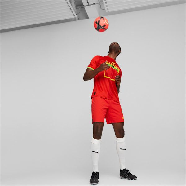Ghana 2024 Away Jersey Men, Puma Red-Dandelion, extralarge-GBR