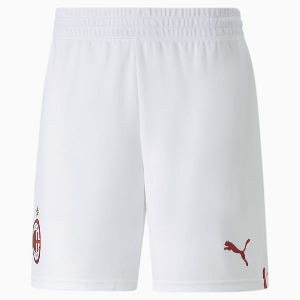 A.C. Milan 22/23 Replica Men's Shorts, Puma White-Tango Red, extralarge-IND