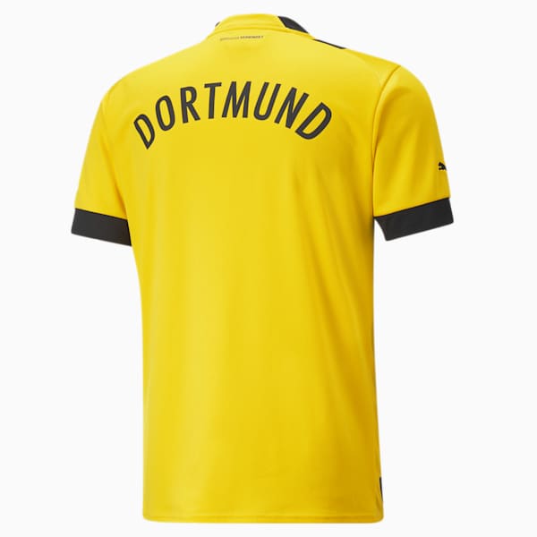 BVB HOME Replica Men's Football Jersey, Cyber Yellow, extralarge-AUS