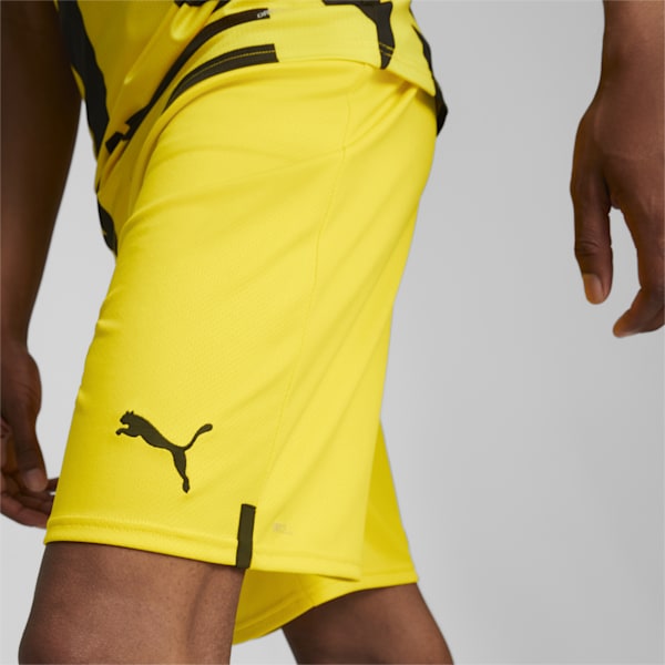 Réplica de shorts Borussia Dortmund '22/'23 para hombre, Cyber Yellow