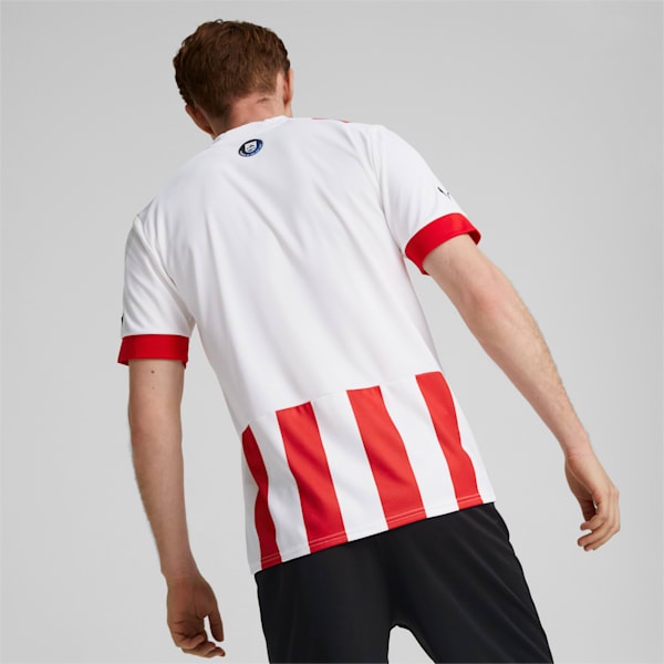 Réplica del jersey de local del PSV Eindhoven 22/23 para hombre, High Risk Red-Puma White, extralarge