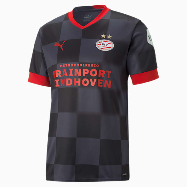 PSV Eindhoven Away 22/23 Replica Jersey Men, Parisian Night-High Risk Red, extralarge-GBR
