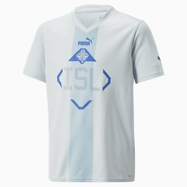 Iceland Away 22/23 Replica Jersey Youth, Arctic Ice-Puma New Navy, extralarge-GBR