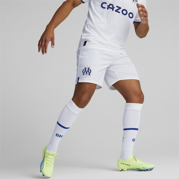 メンズ オリンピック マルセイユ OM レプリカ ショーツ, Puma White-Limoges, extralarge-JPN