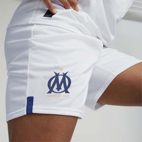 Olympique de Marseille 22/23 Men's Replica Shorts, Puma White-Limoges, extralarge-IND