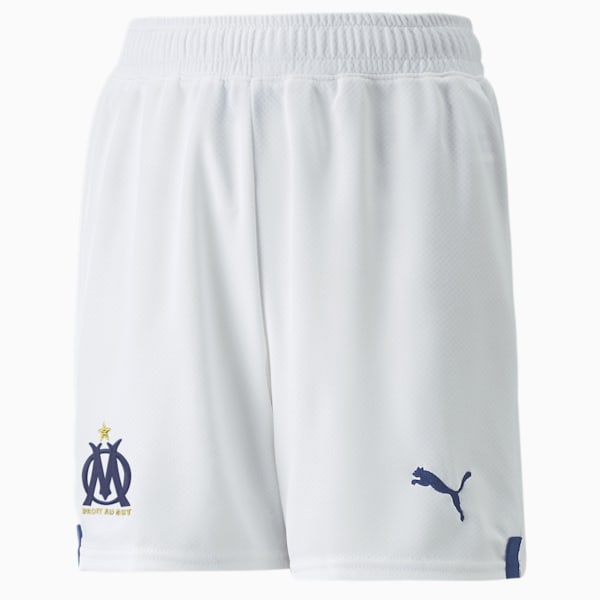 Olympique de Marseille 22/23 Replica Shorts Youth, Puma White-Limoges