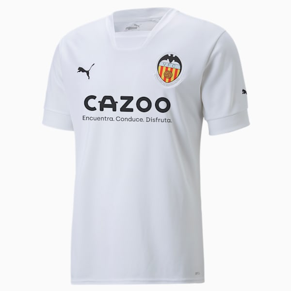 Valencia CF Home 22/23 Replica Jersey Men, Puma White-Puma Black