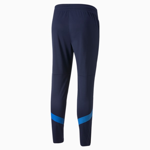 Pantalones de entrenamiento de fútbol Italia para hombre, Peacoat-Ignite Blue, extralarge