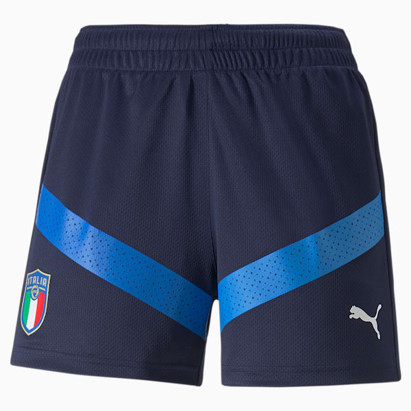 Italy Football Pro Training Shorts Women, Peacoat-Ignite Blue