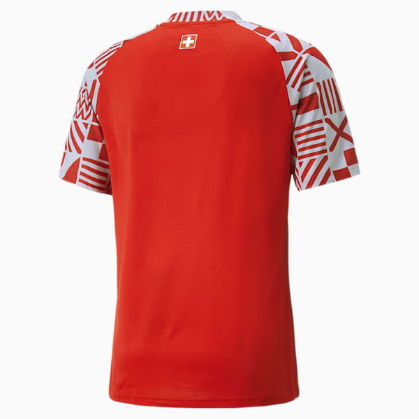 Switzerland Football Prematch Jersey Men, Puma Red-Smoked Pearl, extralarge-GBR