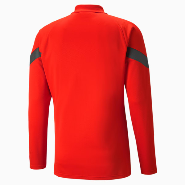 A.C. Milan Men Football Training Slim Fit Jacket, Fiery Red-Asphalt, extralarge-IND