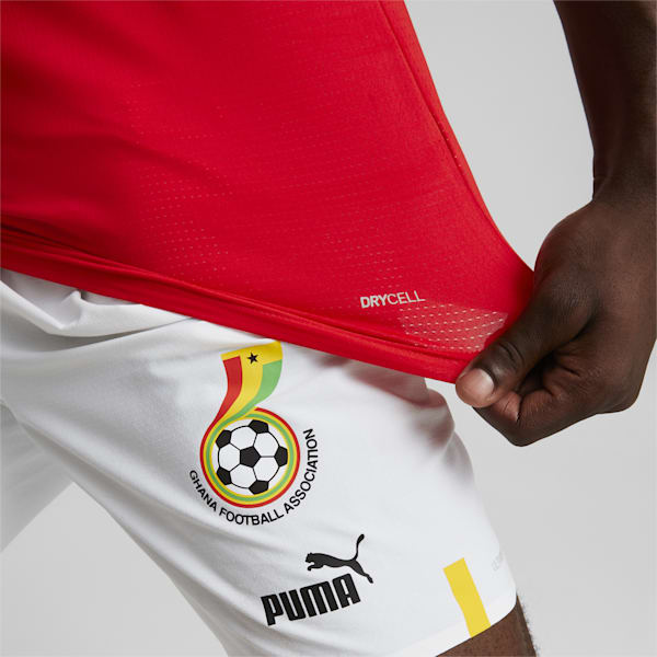 Ghana Football Prematch Jersey Men, Puma Red-Puma Black