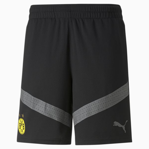 Borussia Dortmund Soccer Men's Training Shorts, Puma Black