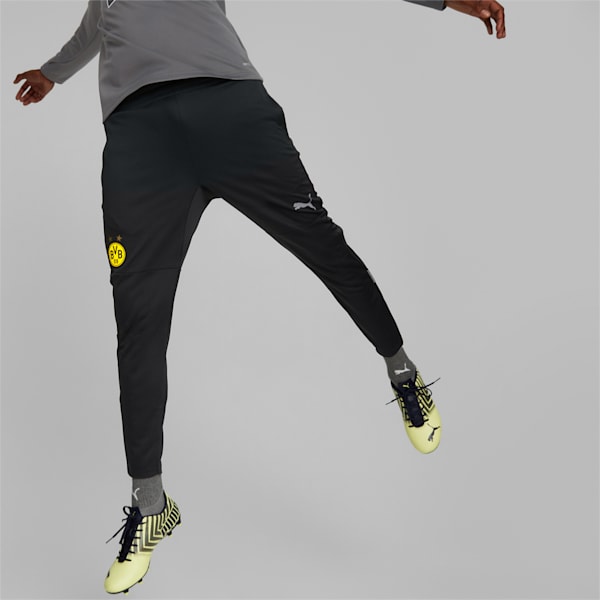 Borussia Dortmund Football Training Men's Pants, Puma Black