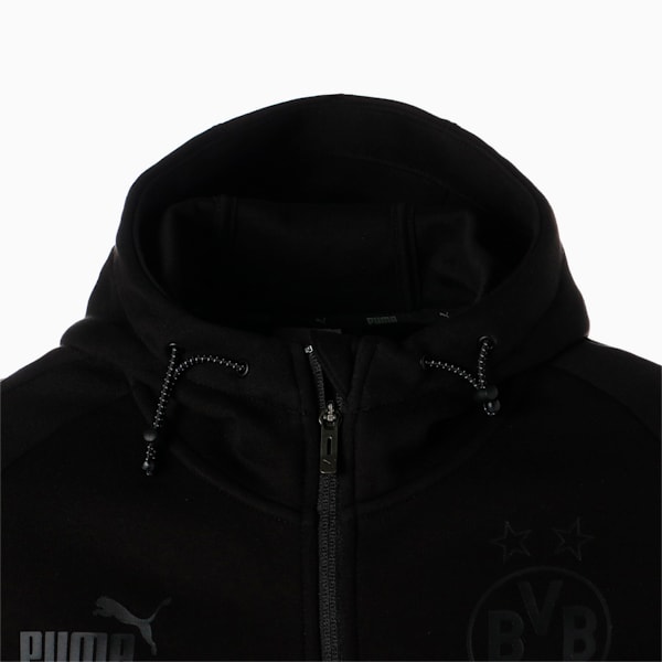 メンズ ドルトムント BVB カジュアル フーディー ジャケット, Puma Black, extralarge-JPN