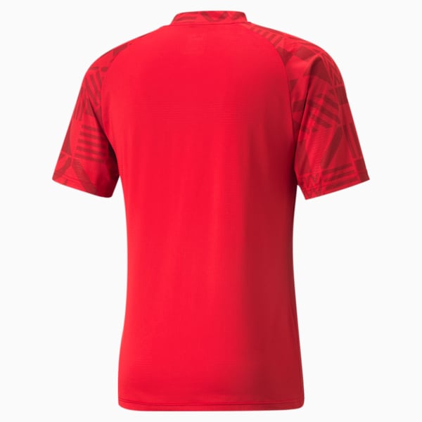 Serbia Football Prematch Jersey Men, Chili Pepper-Victory Gold, extralarge-GBR