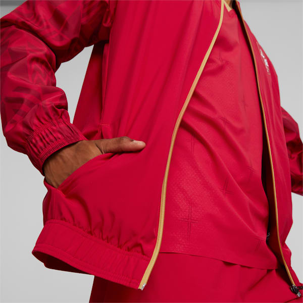 Serbia Football Prematch Jacket Men, Chili Pepper-Victory Gold, extralarge-GBR